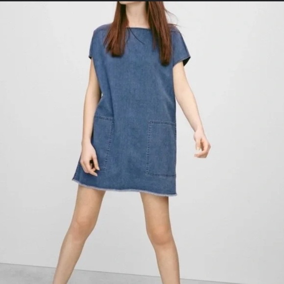 Wilfred Dresses & Skirts - Wilfred Free Light Blue Denim Dress